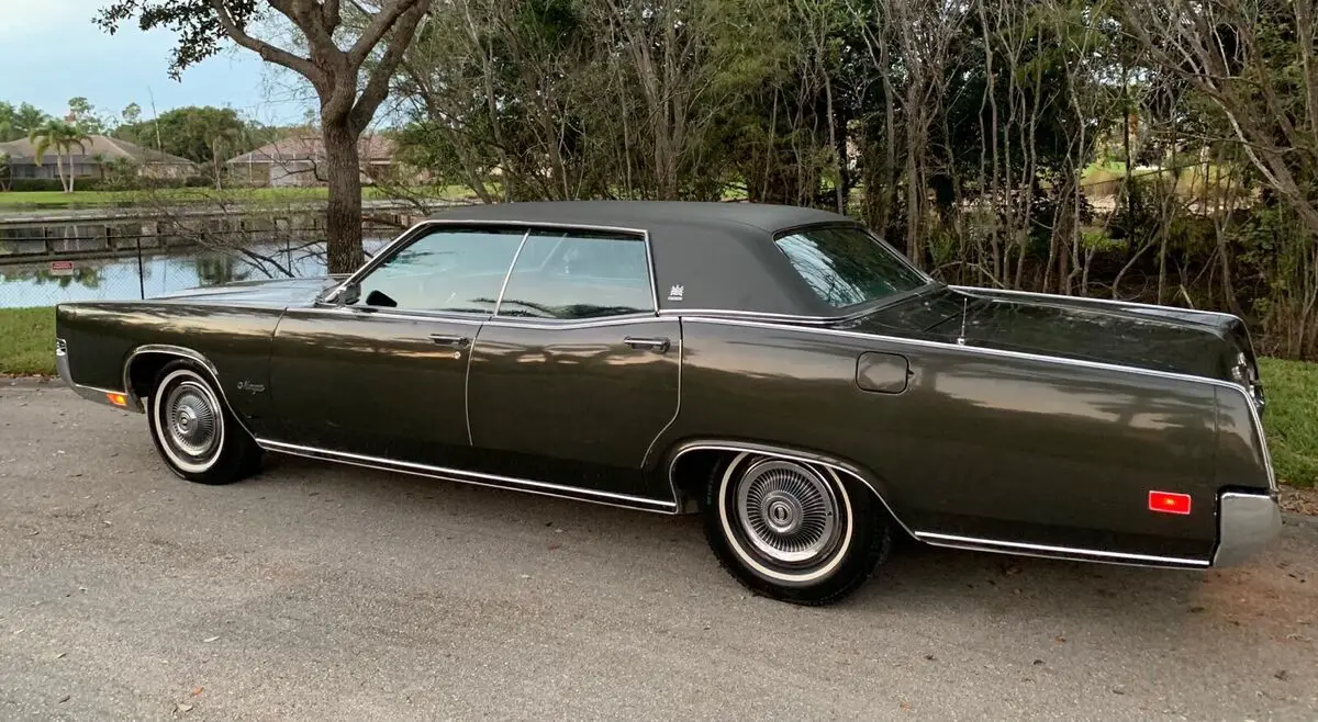 1970 mercury marquis sedan green rwd automatic brougham