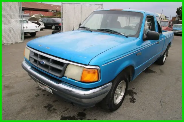1994 ford ranger xlt pickup 5-speed manual 4 cylinder no reserve