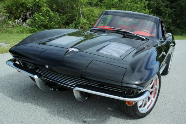 1964 chevrolet corvette split window resto mod lt4 c7 chassis flush mount glass