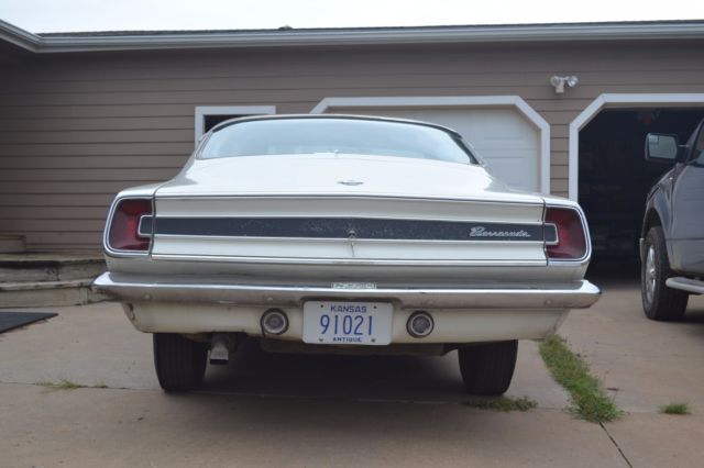1967 formula s barracuda 2 dr fastback