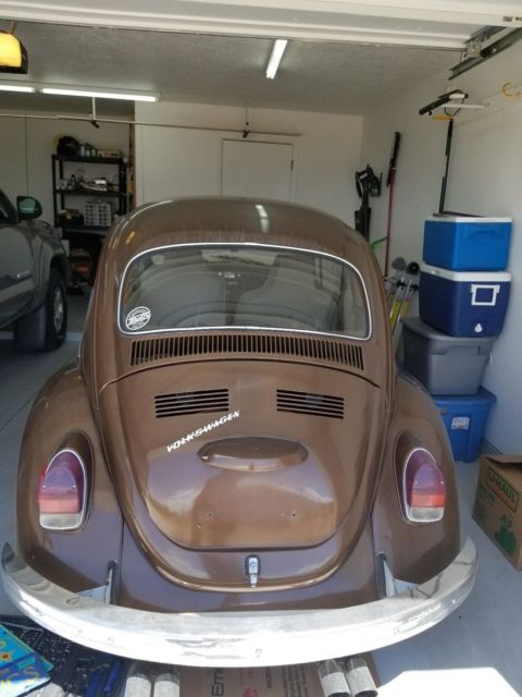 1971 vw super beetle - solid desert vw