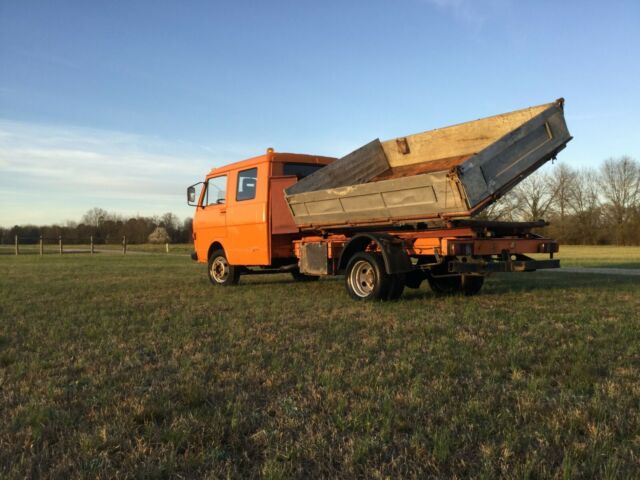 vw lt55 doka turbo diesel 3 way tipper dump truck (rare) no reserve auction