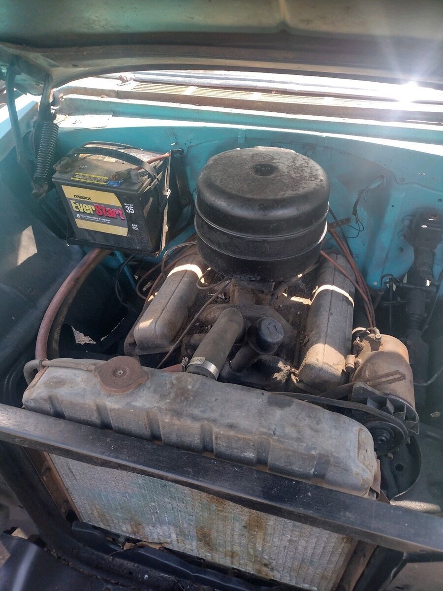 1956 chevrolet bel air coupe blue rwd manual