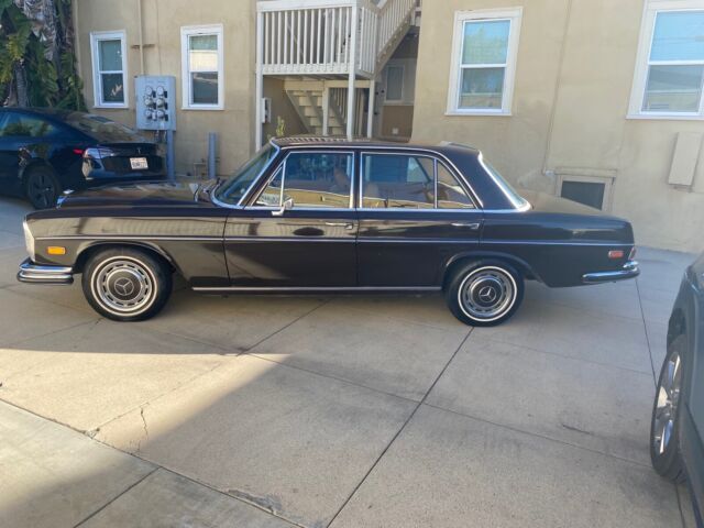 1970 mercedes-benz 280 s sedan black fwd automatic