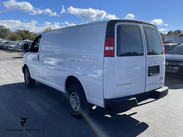 2022 gmc savana 2500 work van