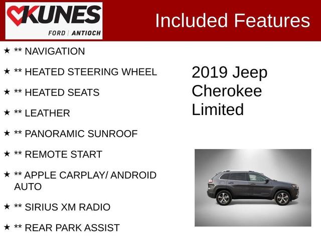 2019 jeep cherokee limited