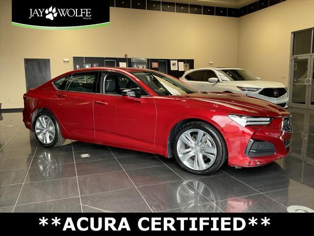 2021 acura tlx technology