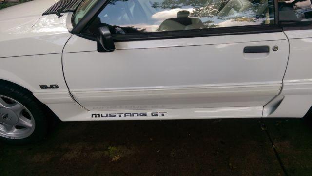 1991 ford mustang gt convertible