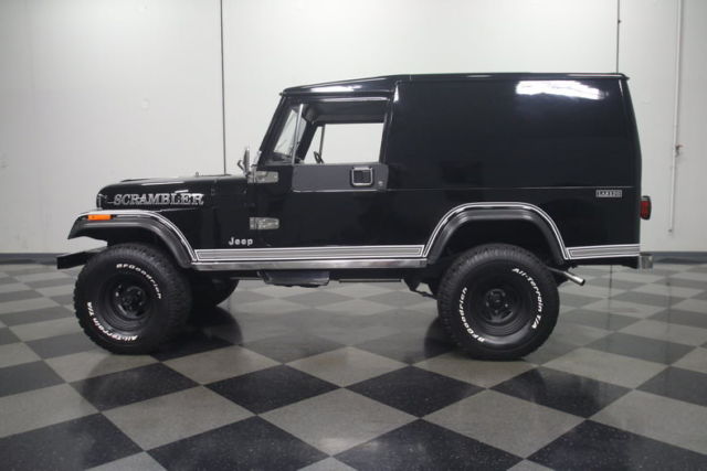 super-rare postal scrambler, lhd 4x4, full hard top, 258 i6, auto, great resto!!
