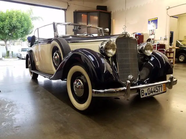 very rare 1938 mercedes type 230 cabriolet b (w143) -- price reduced!!!