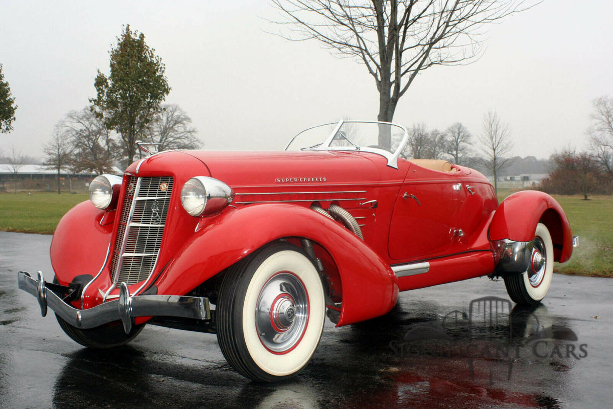 1936 auburn boattail speedster - stunning example! acd certified