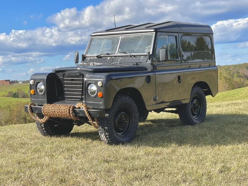 1975 land rover series iii 88 right hand drive only 55600 miles