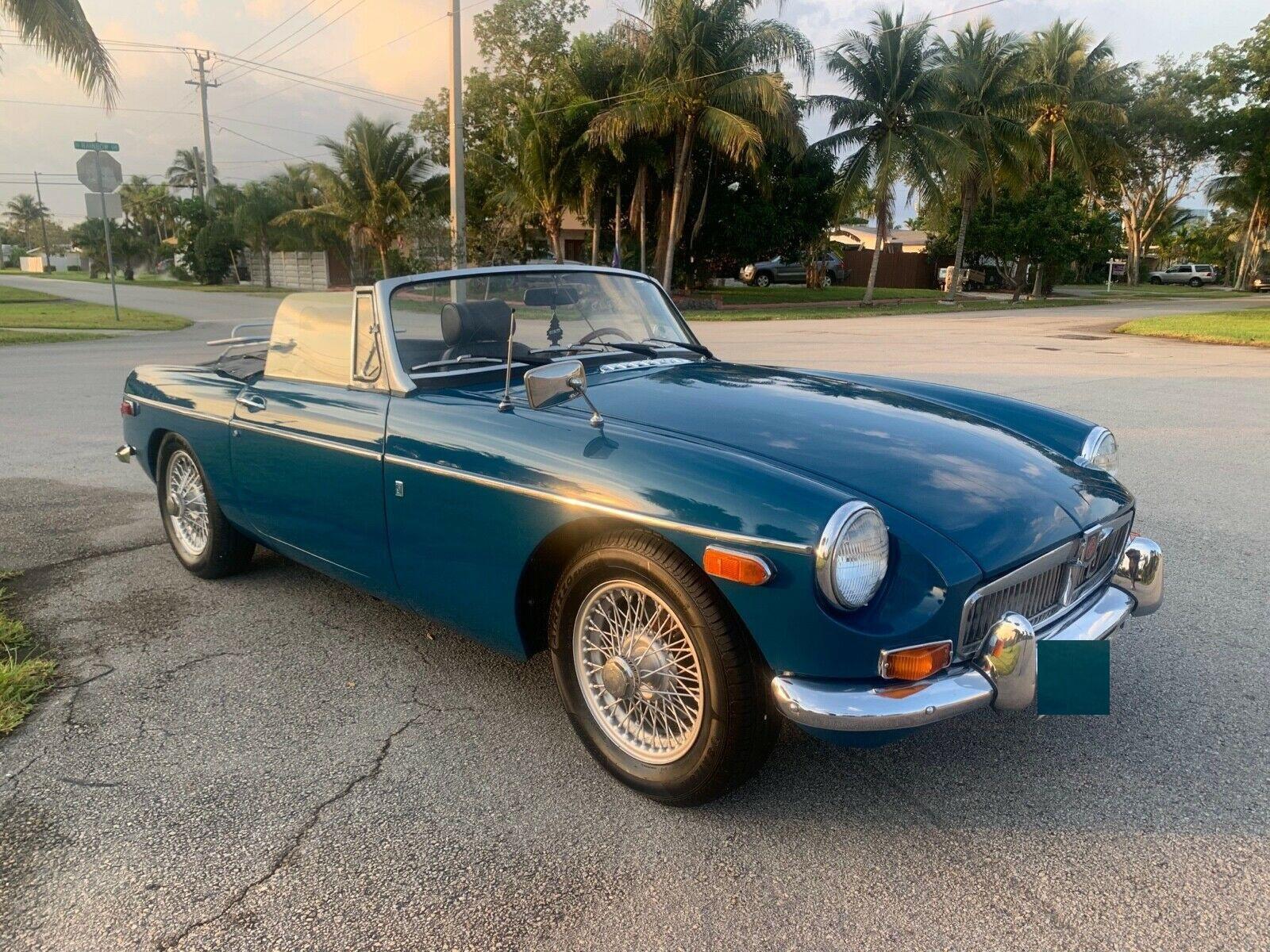 1969 mg mgb roaster engine with very low mileage