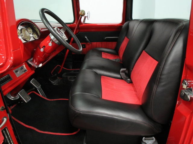 custom, 351 windsor, 5 spd man, a/c, big back win, pwr steer/brakes, exc paint!