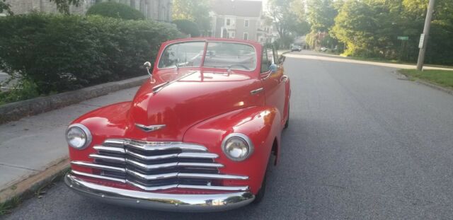 1947 chevrolet fleetmaster convertible street rod