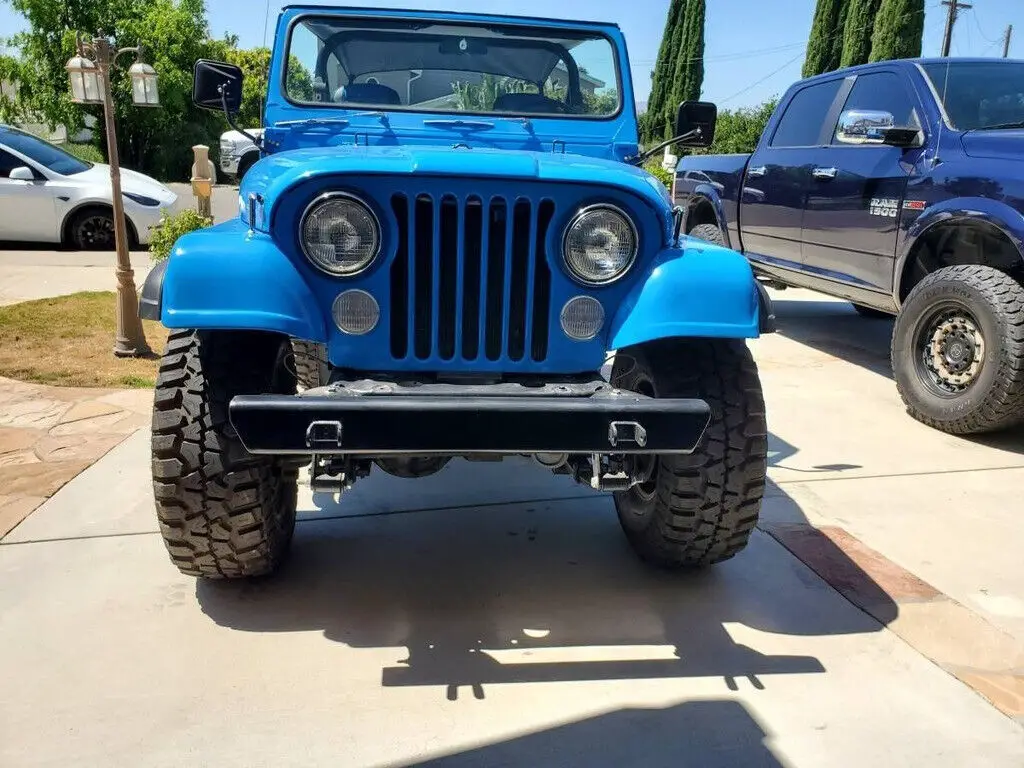 1982 jeep cj-5 4.2l i6 12v 4-sp 112,857 miles rhino-lined tub 3.5" lift