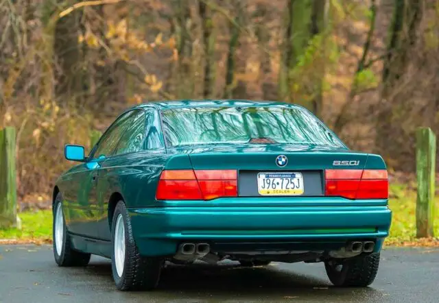 1992 bmw 850ci v12 sport coupe low 65 mi rare garaged carfax!!