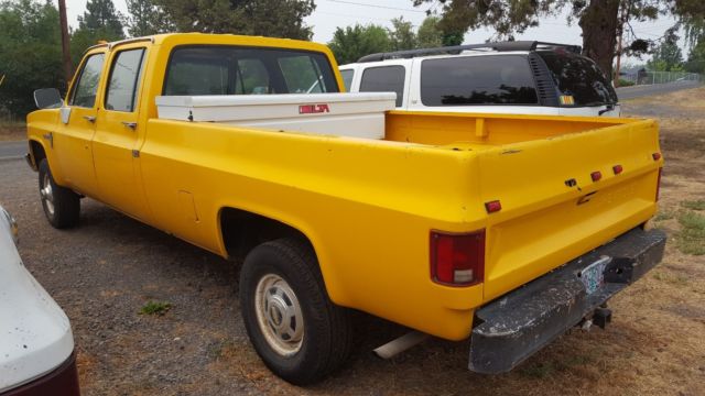 1988 chevrolet crew cab k30 custom deluxe 4x4