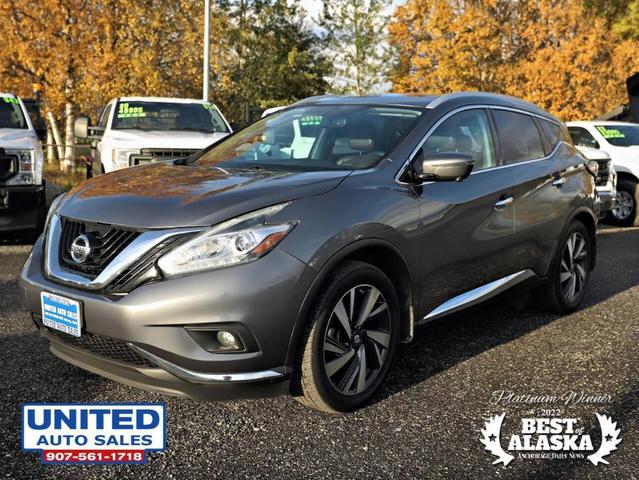 2017 nissan murano platinum