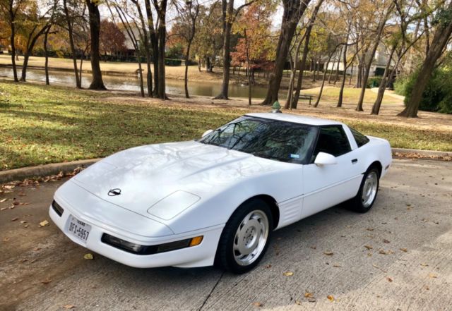 1992 chevrolet corvette coupe 5.7l v8 ohv 16v 6 speed manual clean car fax