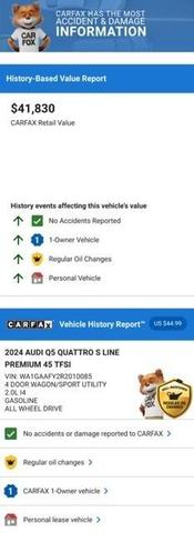 2024 audi q5 45 s line quattro premium