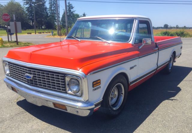 no reserve!!! 1971 chevy c10 pickup! sbc 350/th350!!! drive anywhere!