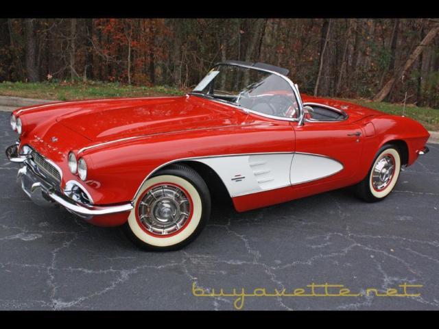roman red/white corvette buyavette inc atlanta