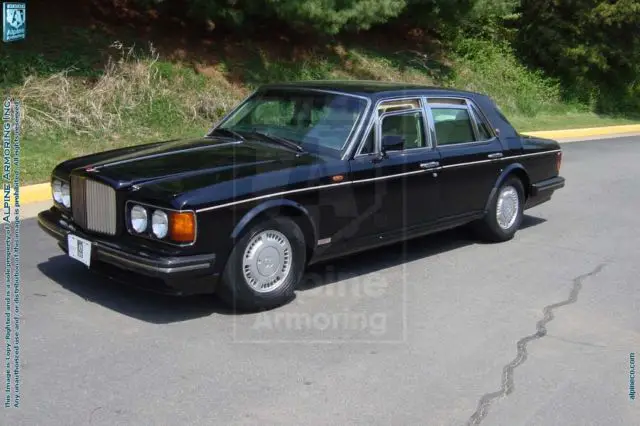 armored 1990 bentley turbo r - level a9/b6
