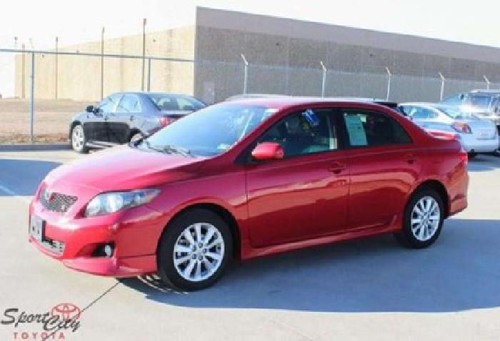 2010 toyota corolla s in dallas, tx
