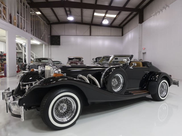 1982 excalibur series iv roadster, highly optioned, well documented!