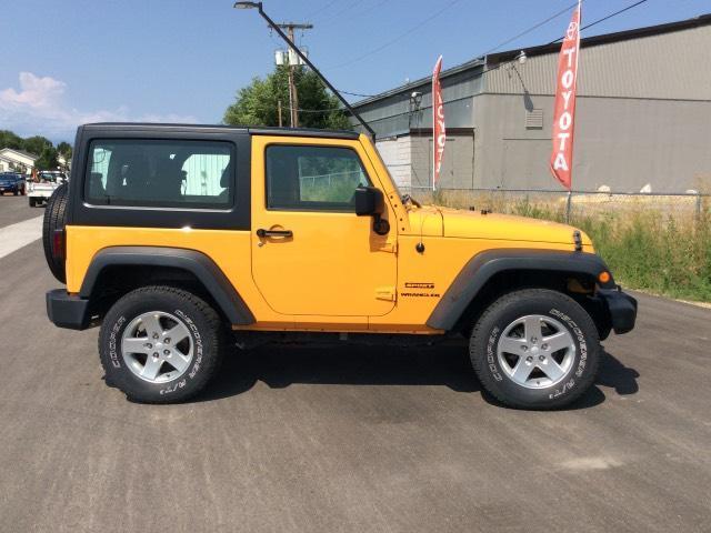 2012 jeep wrangler sport 4x4 sport 2dr suv for sale in sheridan, wyoming