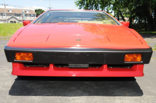 1984 lotus esprit turbo giugiaro low miles 5 spd manual gorgeous car