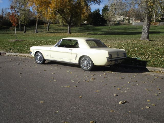 1965 ford mustang coupe 289 v8 auto. power steering 75k miles san jose built
