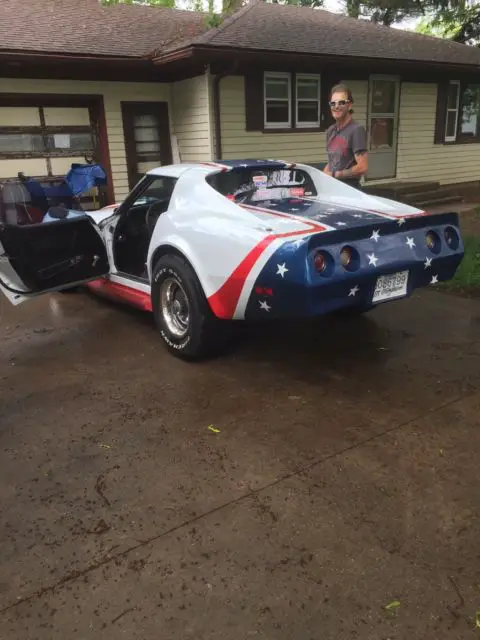 1975 corvette stingray coupe 2d freshly rebuilt 350 with 1200 miles
