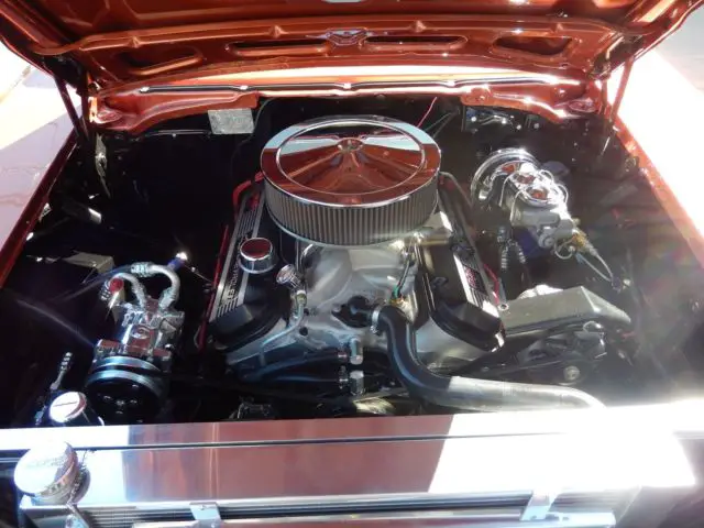 1957 chevrolet bel air 502 ci/540 hp 4 speed vintage a/c nut-n-bolt restoration
