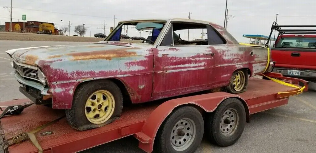 1966 chevy 2 nova two door hardtop coupe