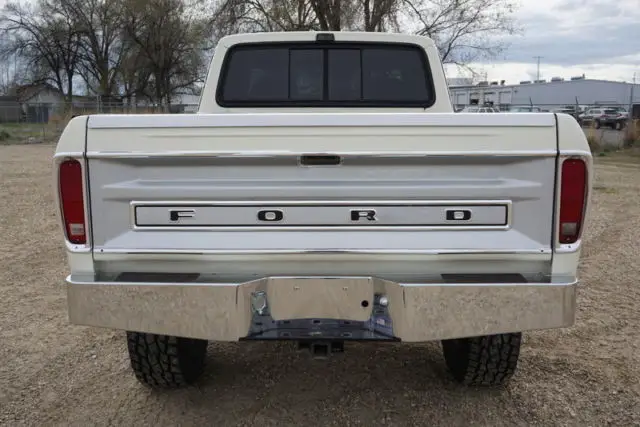 extremely rare 1977 ford f250 ranger custom, 4x4, crew cab, shortbox, 61k