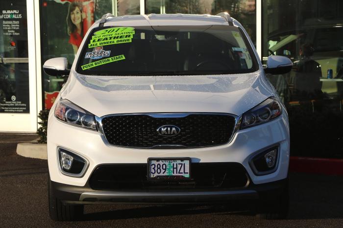 used 2017 kia sorento awd ex v6 corvallis, or 97330 for sale in adair village, oregon