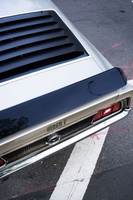 1971 ford mustang mach1 (complete rebuilt & restored)