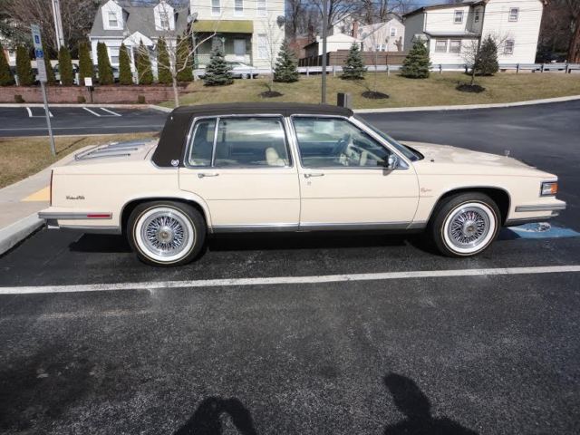 1986 cadillac deville "roadster" absolutely new! 46k, clean carfax