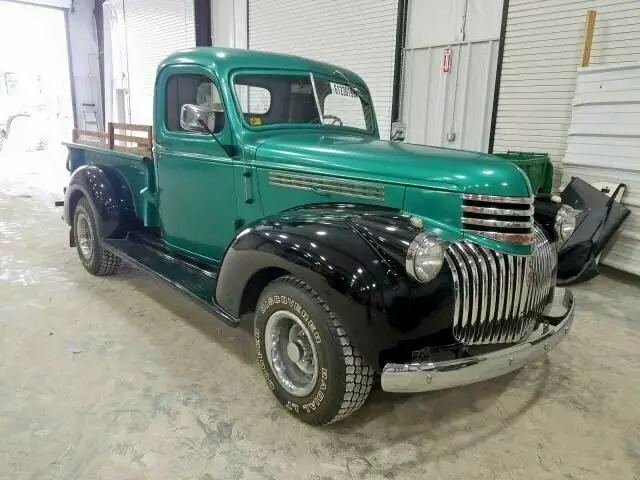 1946 chevrolet pickup 1/2 ton