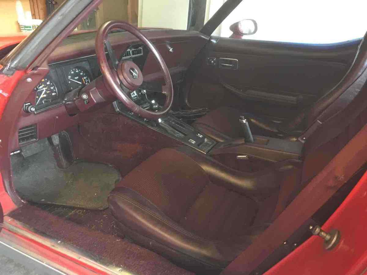 1980 chevrolet corvette c3 sportscar red rwd automatic l82