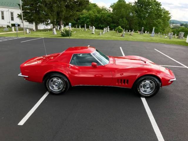 1968 chevrolet corvette rareorig#smatch427/390hp*origtanksticker*auto2tops rwd