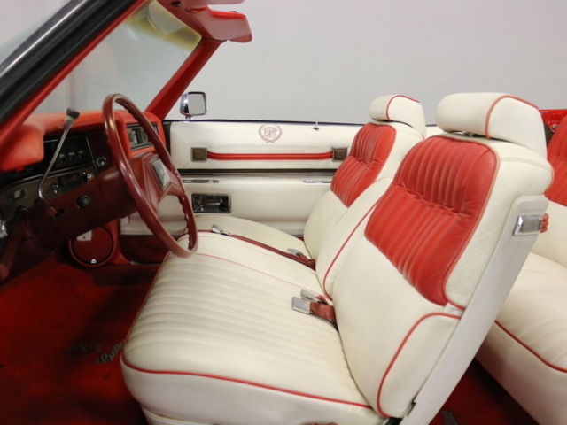 beautiful eldorado drop top! fresh paint, clean interior, cold a/c, power top