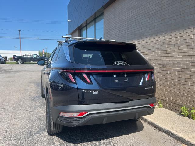2022 hyundai tucson hybrid blue