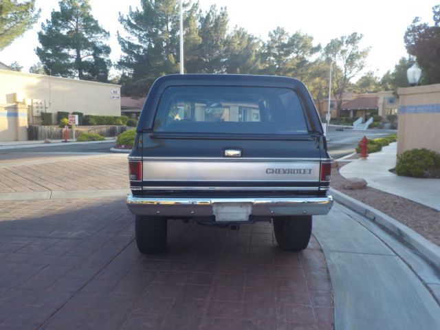 1977 chevrolet k-5 blazer silverado 4x4 no reserve!