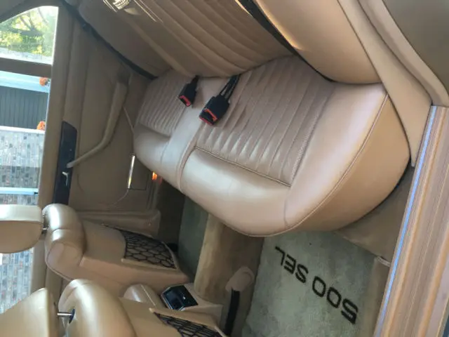 pristine collector quality 1984 mercedes bez 500 sel - just 23k miles!!
