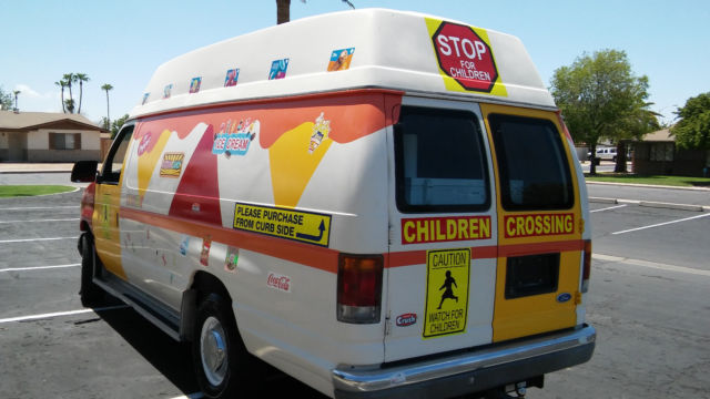 1993 ice cream truck van food concession
