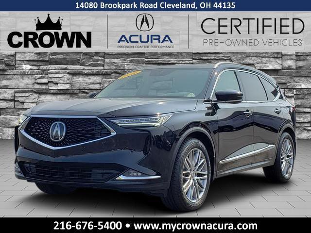 2022 acura mdx advance package