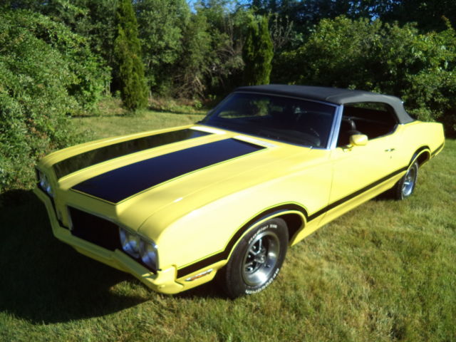1970 oldsmobile cutlass convert completely rebuilt motor & rare 4 speed tranny
